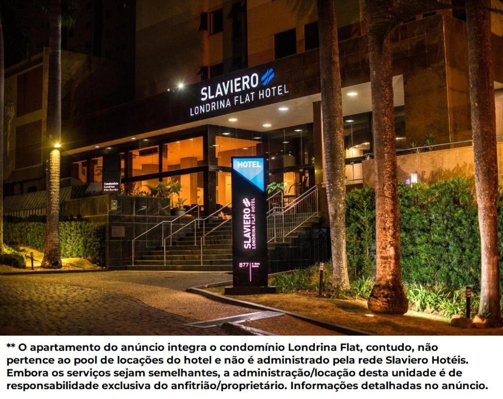 Flat Luxo Premium - Londrina Flat Hotel - 43M² #Garagemgratis ภายนอก รูปภาพ